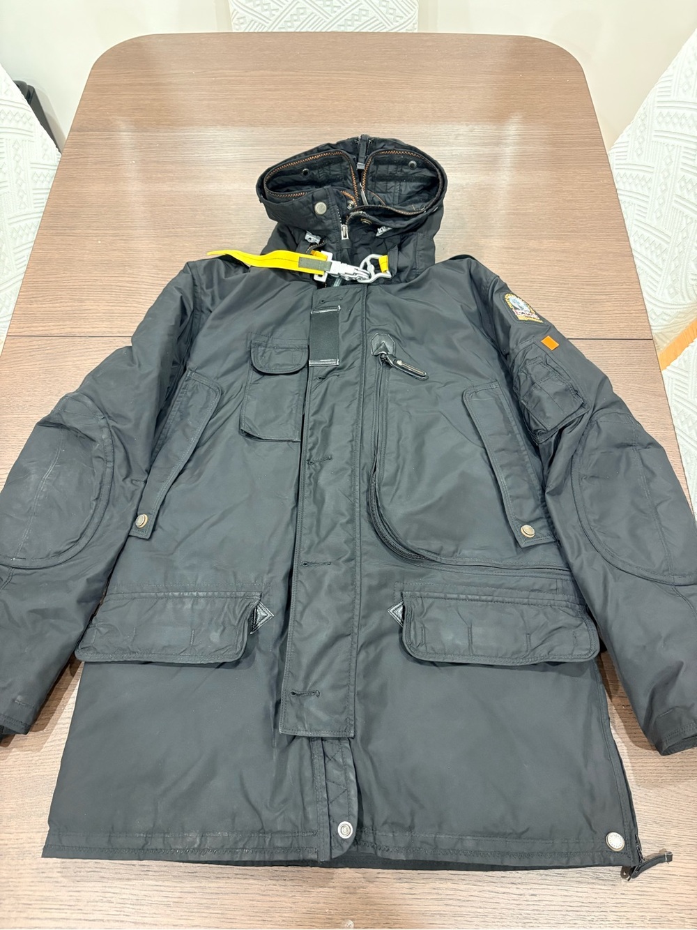 Parajumpers Kodiak Man Masterpiece Series Down Parka Black Size L PJS